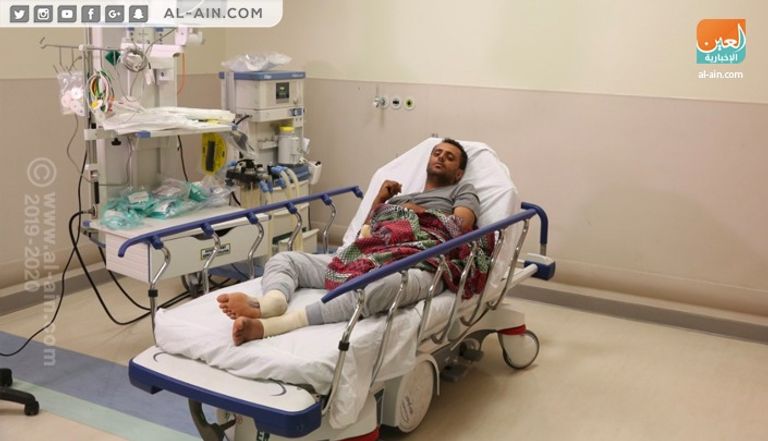 استقبال جرحى يمنيين لعلاجهم بالمستشفيات المصرية على نفقة الإمارات