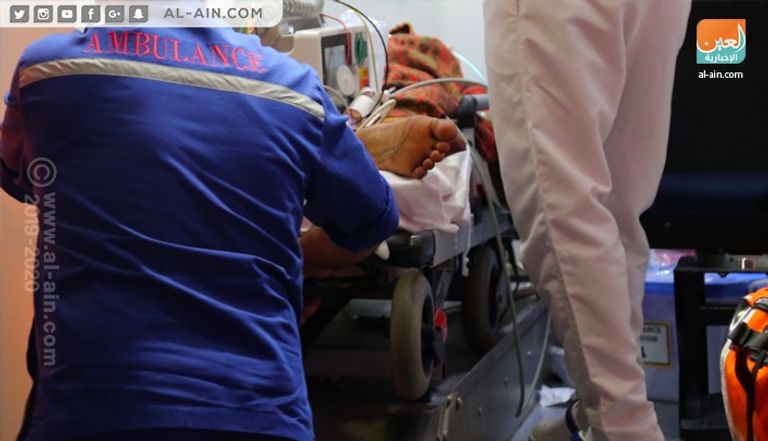 استقبال جرحى يمنيين لعلاجهم بالمستشفيات المصرية على نفقة الإمارات