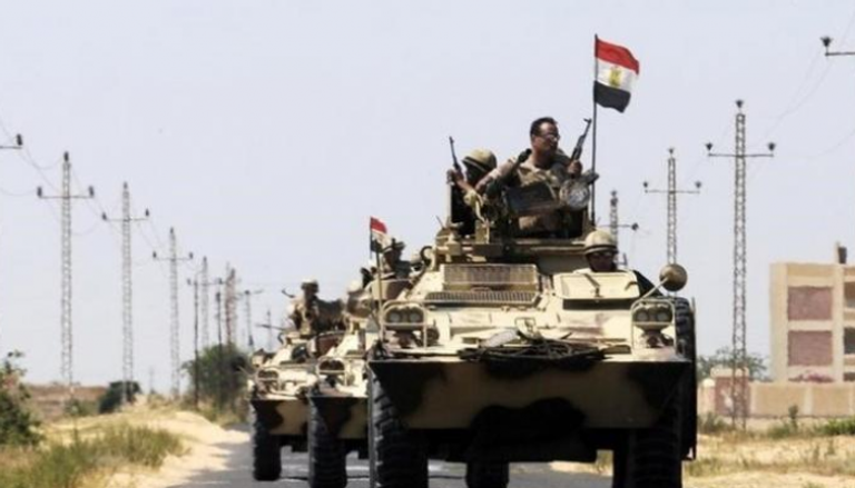 عناصر من الجيش المصري في سيناء