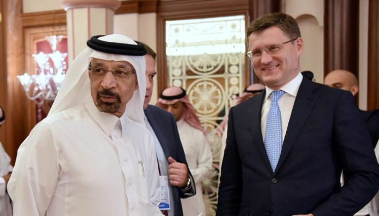 وزير الطاقة السعودي ونظيره الروسي - رويترز
