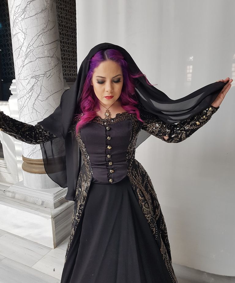 موني بوعلام في مشهد من أحد أعمالها