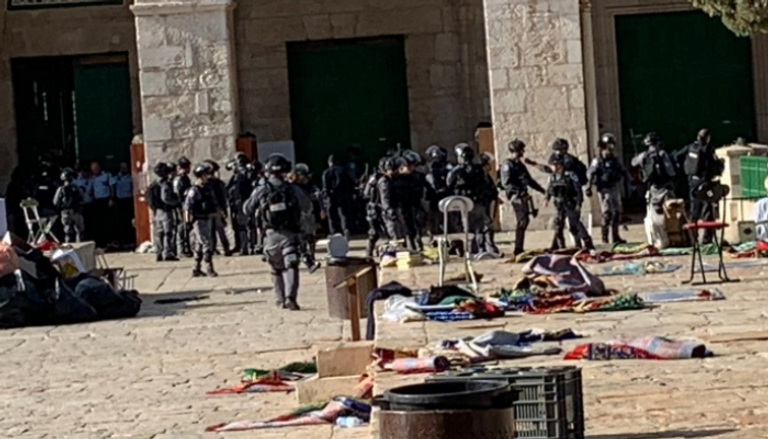 اقتحام قوات الاحتلال والمستوطنين المسجد الأقصى 