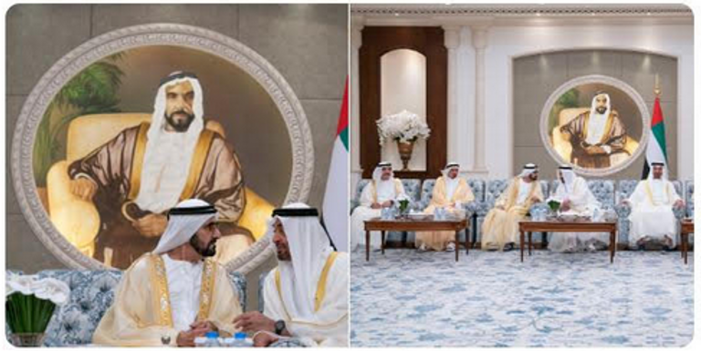 الشيخ محمد بن راشد والشيخ محمد بن زايد