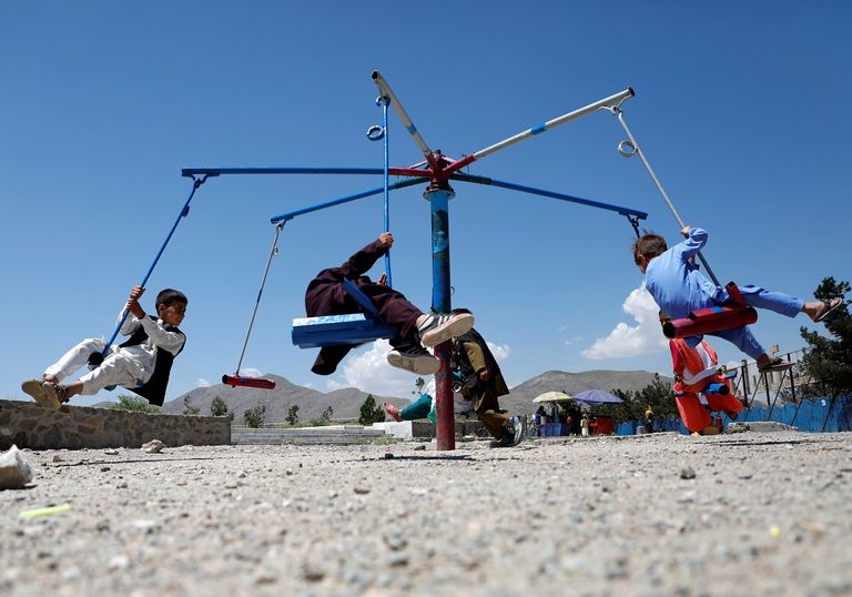 جانب من صلاة العيد بالمسجد الحرام