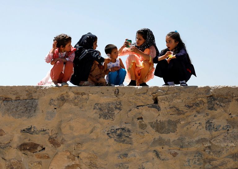 جانب من صلاة العيد بالمسجد الحرام