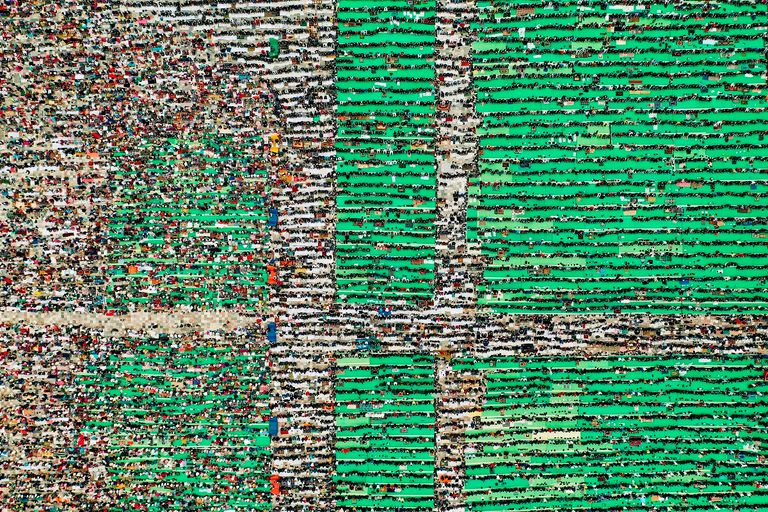 جانب من صلاة العيد بالمسجد الحرام