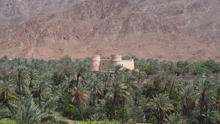 قلعة البثنة التاريخية في إمارة الفجيرة