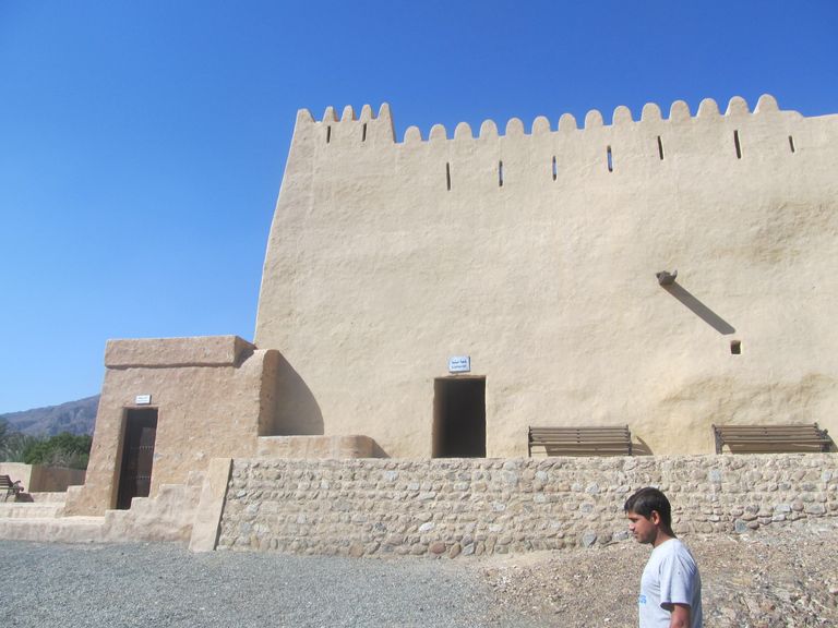 قلعة البثنة التاريخية في إمارة الفجيرة