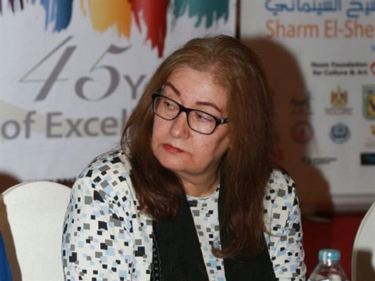 الناقدة ماجدة موريس أبطال مسلسل "قابيل"