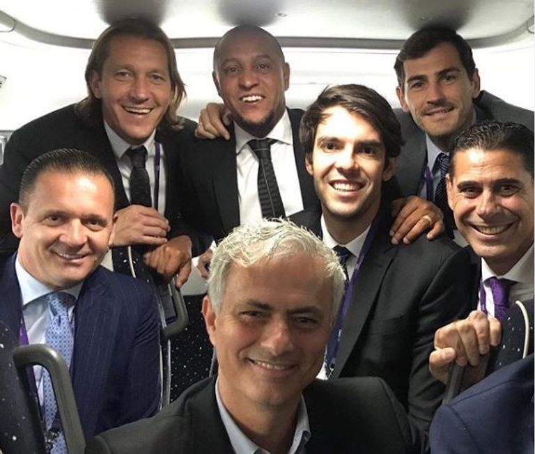 إيكر كاسياس وجوزيه مورينيو