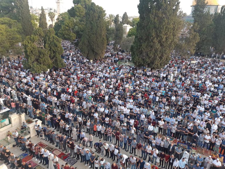 صلاة عيد الفطر في القدس