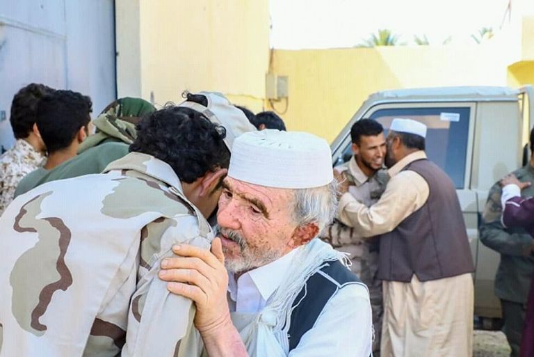 زيارة وجهاء المنطقة الغربية لمحاور القتال في طرابلس زيارة وجهاء المنطقة الغربية لمحاور القتال في طرابلس