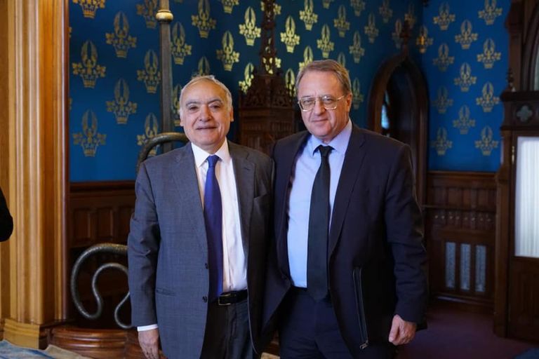 سلامة مع نائب وزير الخارجية الروسي