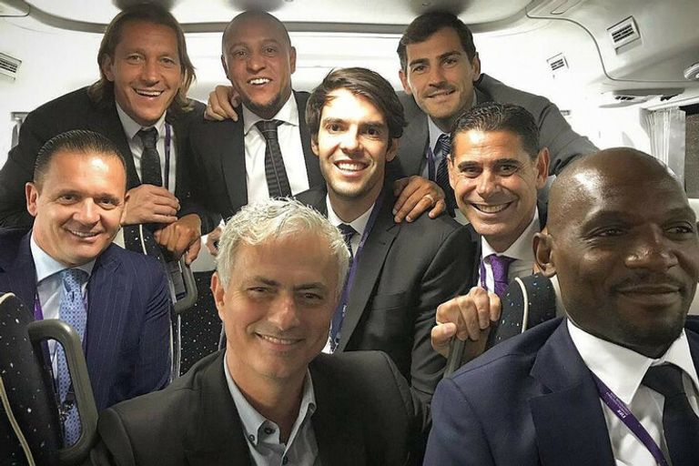 لاعبو ريال مدريد في كونجرس الفيفا بسويسرا