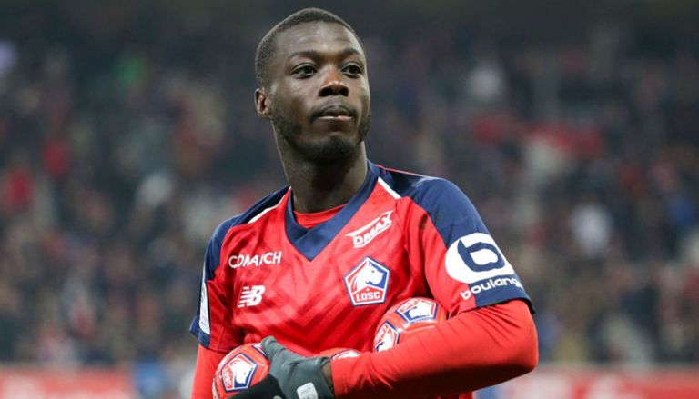 نيكولاس بيبي محمد صلاح وساديو ماني