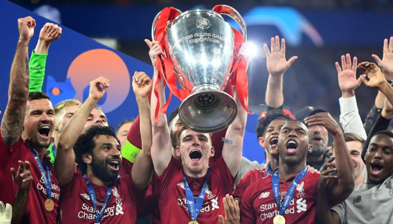 لحظة تتويج ليفربول بدوري أبطال أوروبا