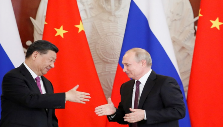 الرئيس الروسي ونظيره الصيني