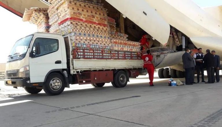 مساعدات إنسانية إلى مدينة غات الليبية المنكوبة