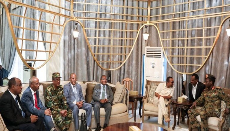 رئيس وزراء إثيوبيا يصل السودان