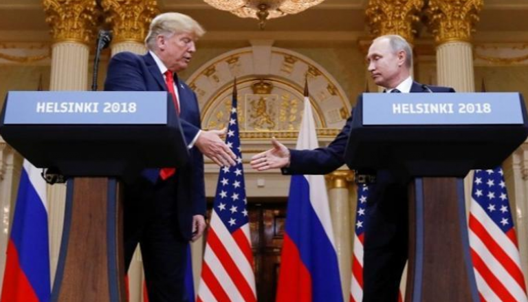 الرئيسان الأمريكي دونالد ترامب والروسي فلاديمير بوتين