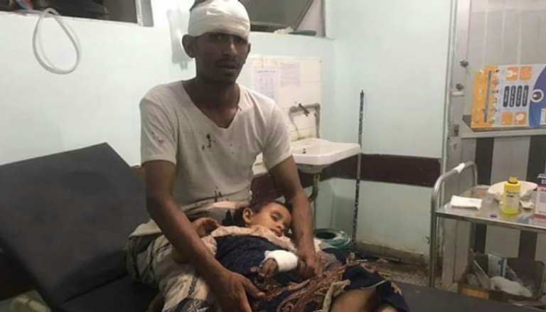 ضحايا القصف الحوثي في الضالع اليمنية