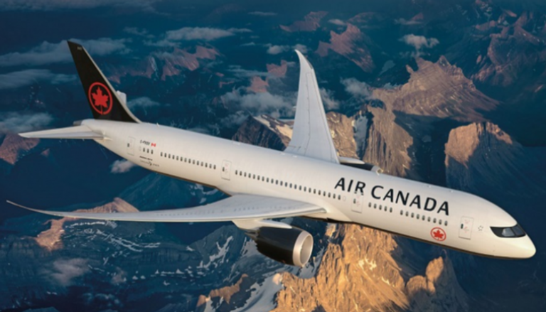 طائرة تابعة للخطوط الجوية الكندية