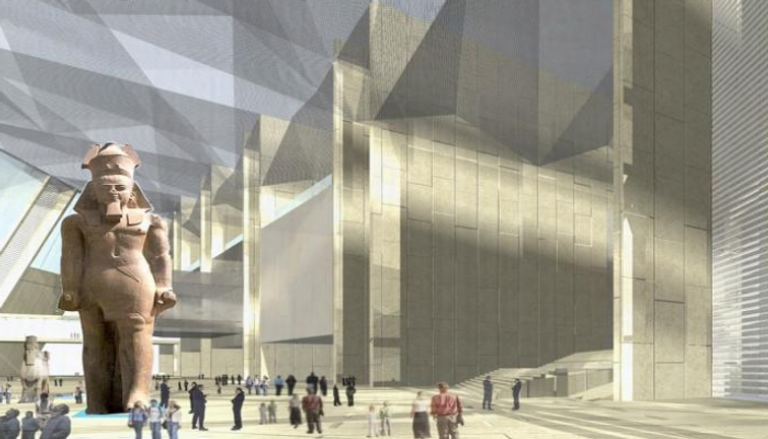 المتحف المصري الكبير سيتم افتتاحه نهاية 2020