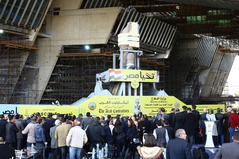 المتحف المصري الكبير سيتم افتتاحه نهاية 2020