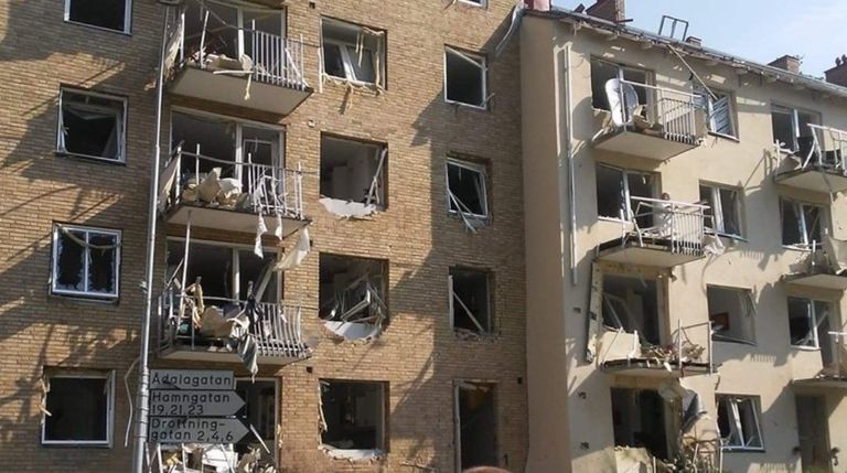 انفجار ببلدة سويدية يلحق أضرارا في مبان