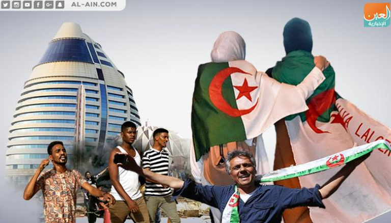 تطورات المشهد في الجزائر والسودان