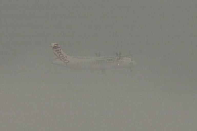 الضباب يخفي معالم سيدني