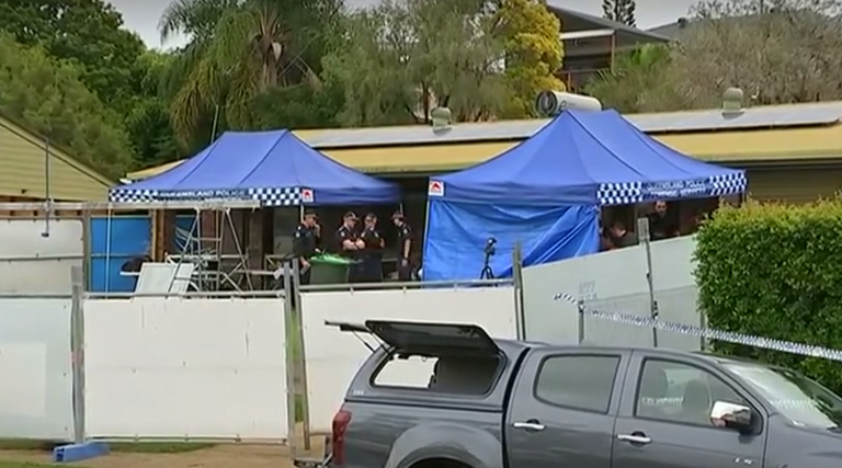 عناصر الشرطة تباشر عمليات الحفر