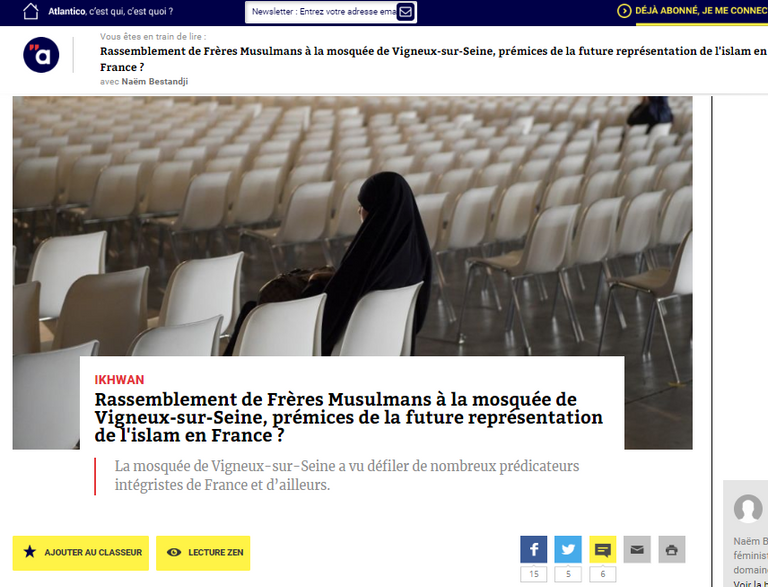 خطر الإخوان على فرنسا