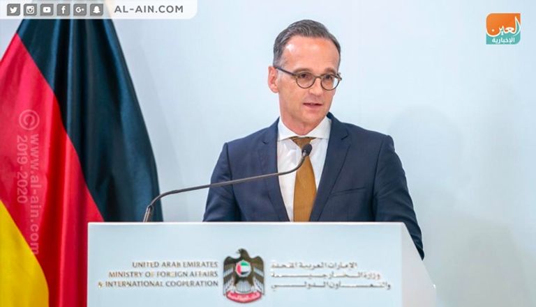 وزير الخارجية الإماراتي ونظيره الألماني