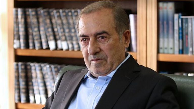 مرتضي الويري جعفري إلى يمين الصورة وسليماني لليسار - أرشيفية