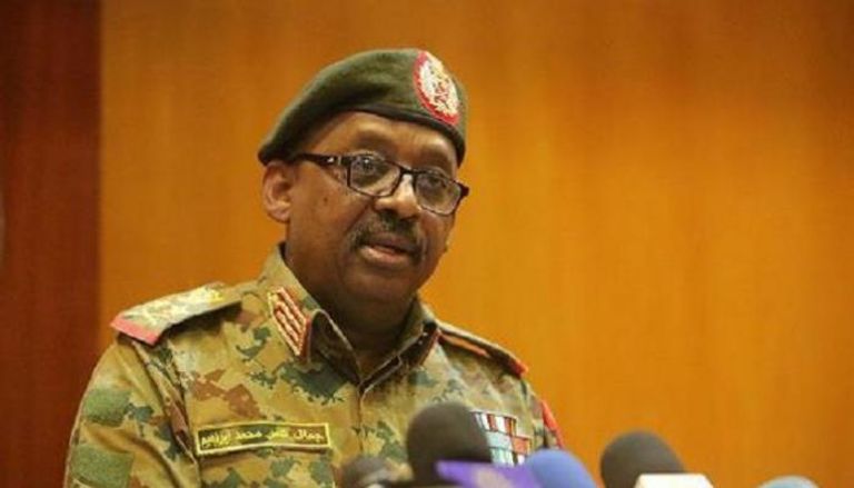الفريق أول ركن جمال عمر رئيس اللجنة الأمنية عضو المجلس العسكري الانتقالي السوداني