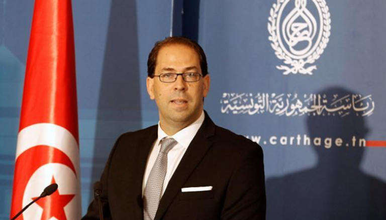 يوسف الشاهد رئيس الحكومة التونسي الرئيس التونسي الباجي قايد السبسي ورئيس الحكومة يوسف الشاهد