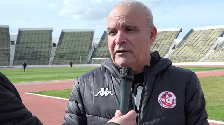 سهيل الشملي طبيب منتخب تونس فرجاني ساسي لاعب وسط منتخب تونس