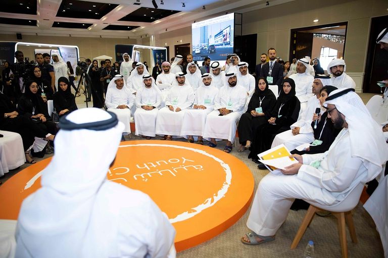 فاعليات منتدى الشارقة للاستثمار الأجنبي المباشر - أرشيفية صورة من الدورة السابقة