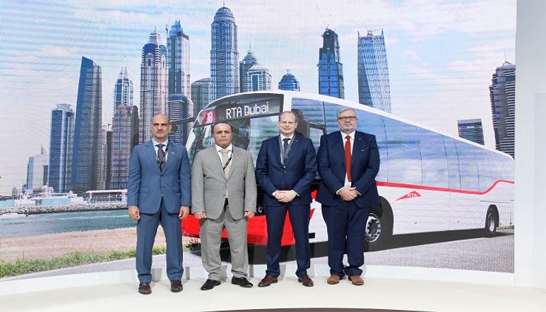 طرق دبي تشتري حافلات من فولفو