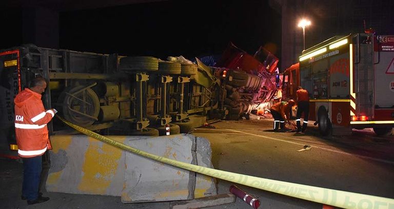 من موقع حادث التصادم