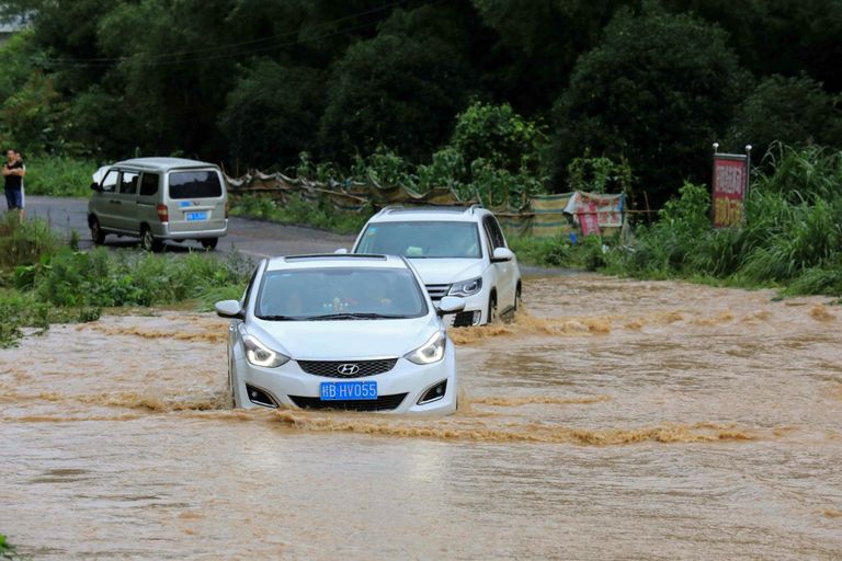 جانب من فيضانات الصين