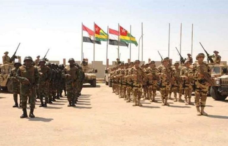 انطلاق تدريب عسكري لدول تجمع الساحل والصحراء بمصر