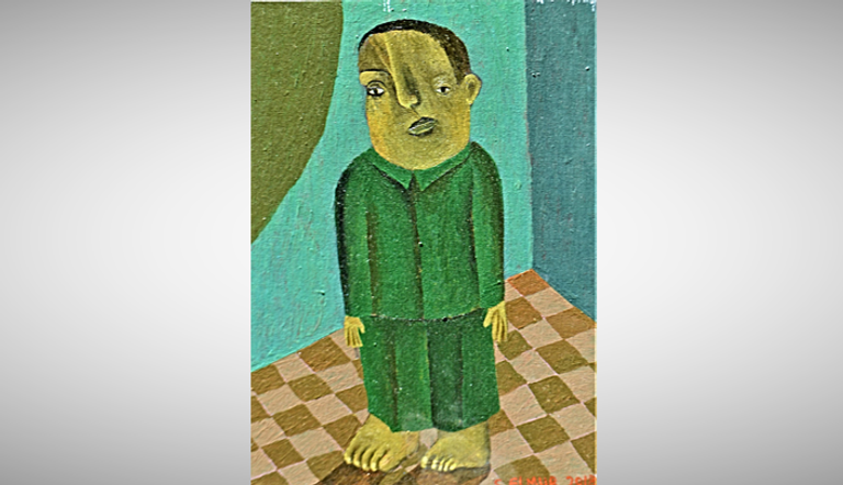 من لوحات معرض الفنان السوداني صلاح المر