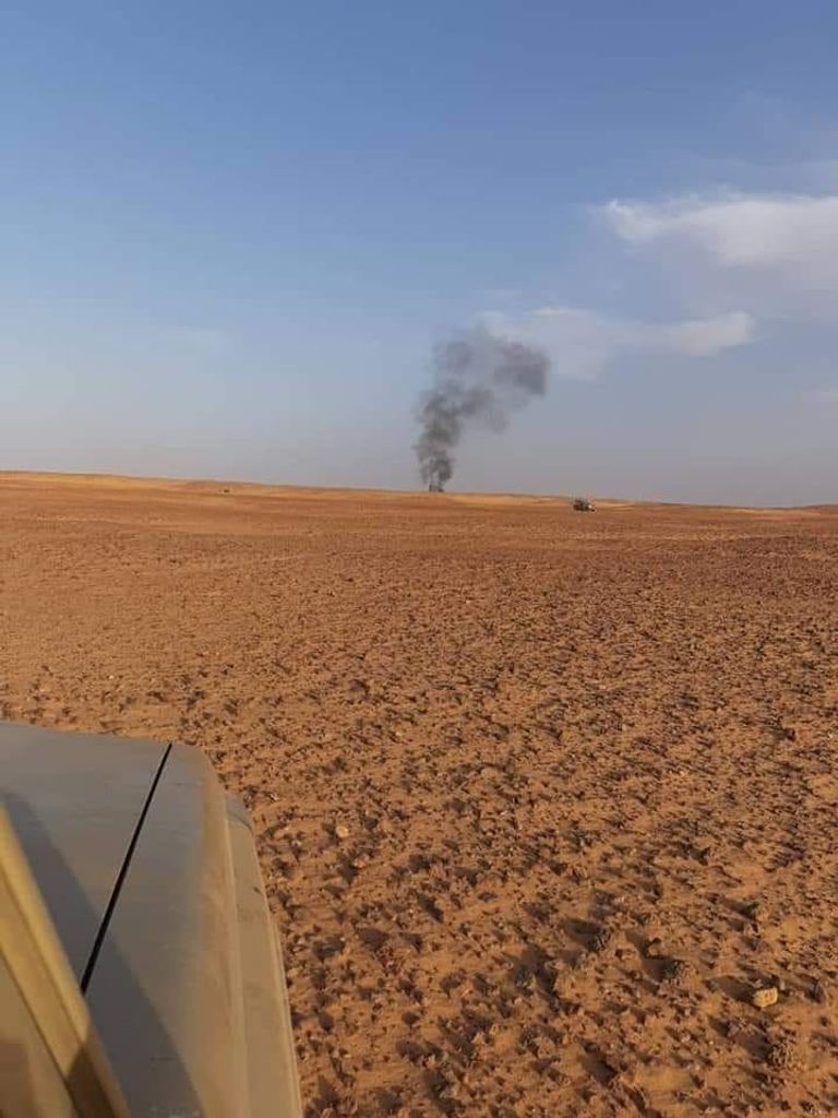 الجيش الليبي يحاصر الإرهابيين جنوب مدينة الفقهاء كتيبة خالد بن الوليد التابعة للجيش الليبي