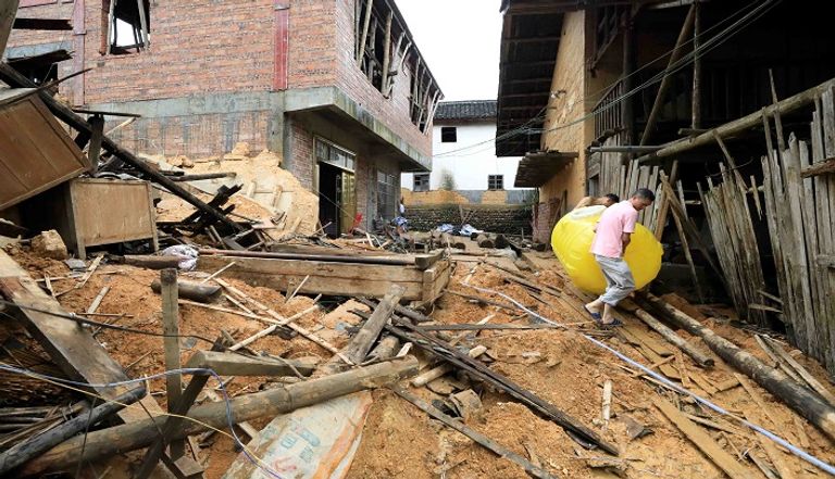 السيول تجتاح جنوب ووسط الصين