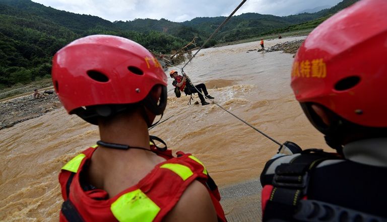 السيول تجتاح جنوب ووسط الصين