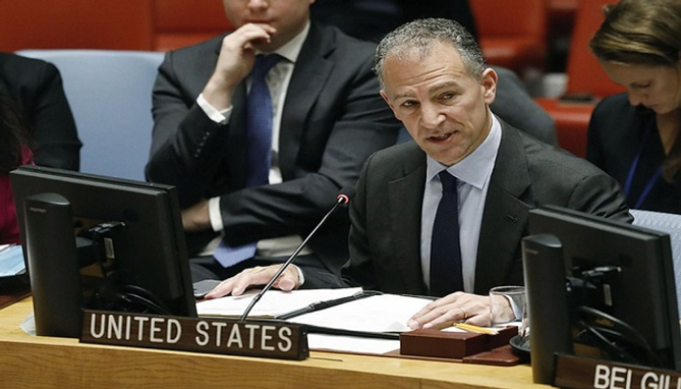 جوناثان كوهين القائم بأعمال السفير الأمريكي لدى الأمم المتحدة