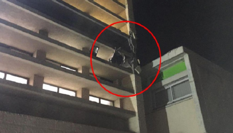 المبنى المتضرر في سديروت جراء الصاروخ - وسائل إعلام إسرائيلية