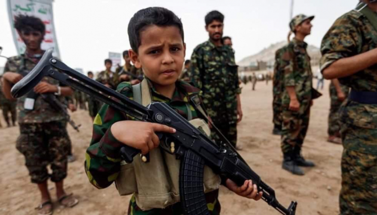 مليشيا الحوثي تجند الأطفال في اليمن